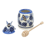 Jar, Honey, 5" in "Blue Flower Child" by Andy | NDA18-39