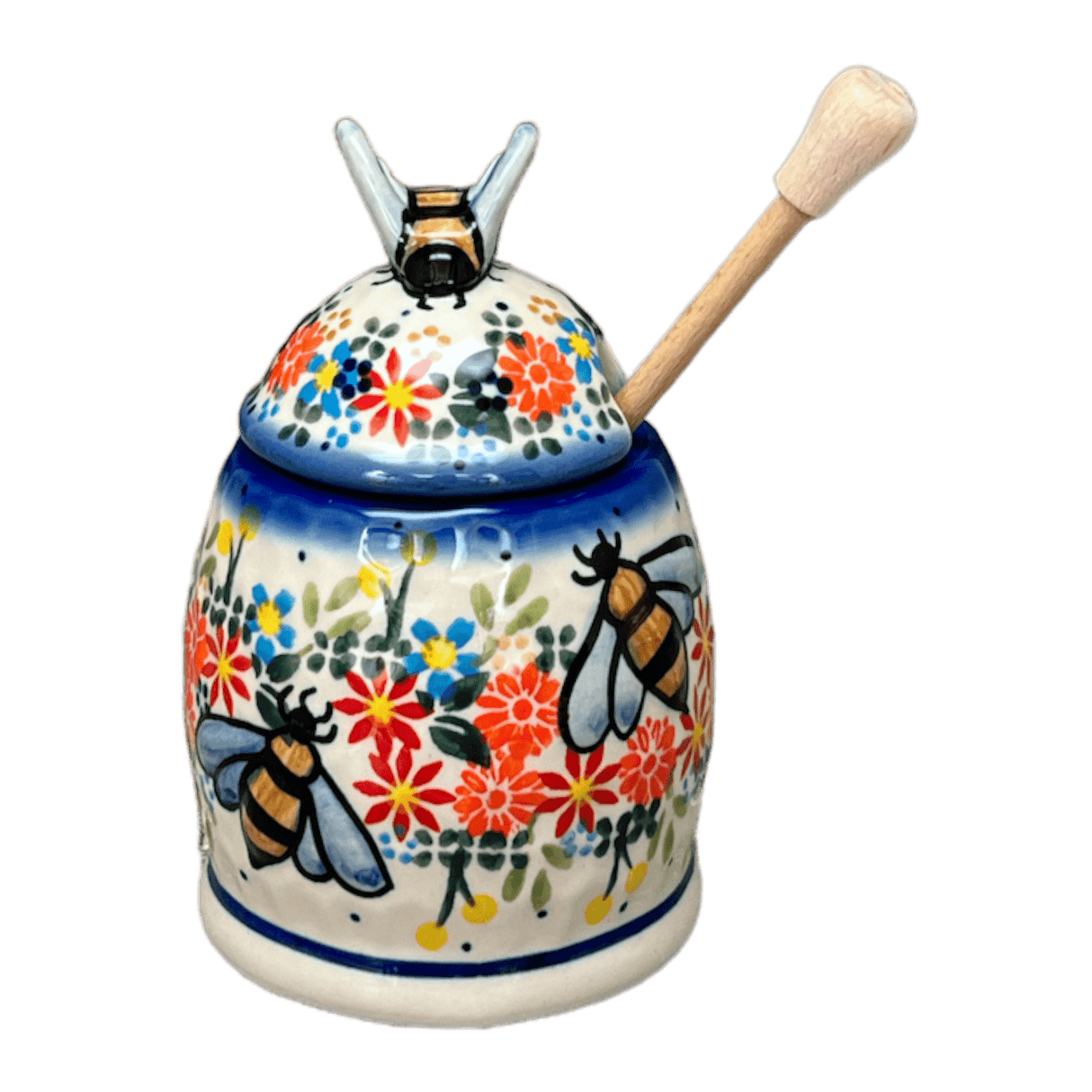 Jar, Honey, 5" in "Bright Bouquet" by Andy | NDA18-A55