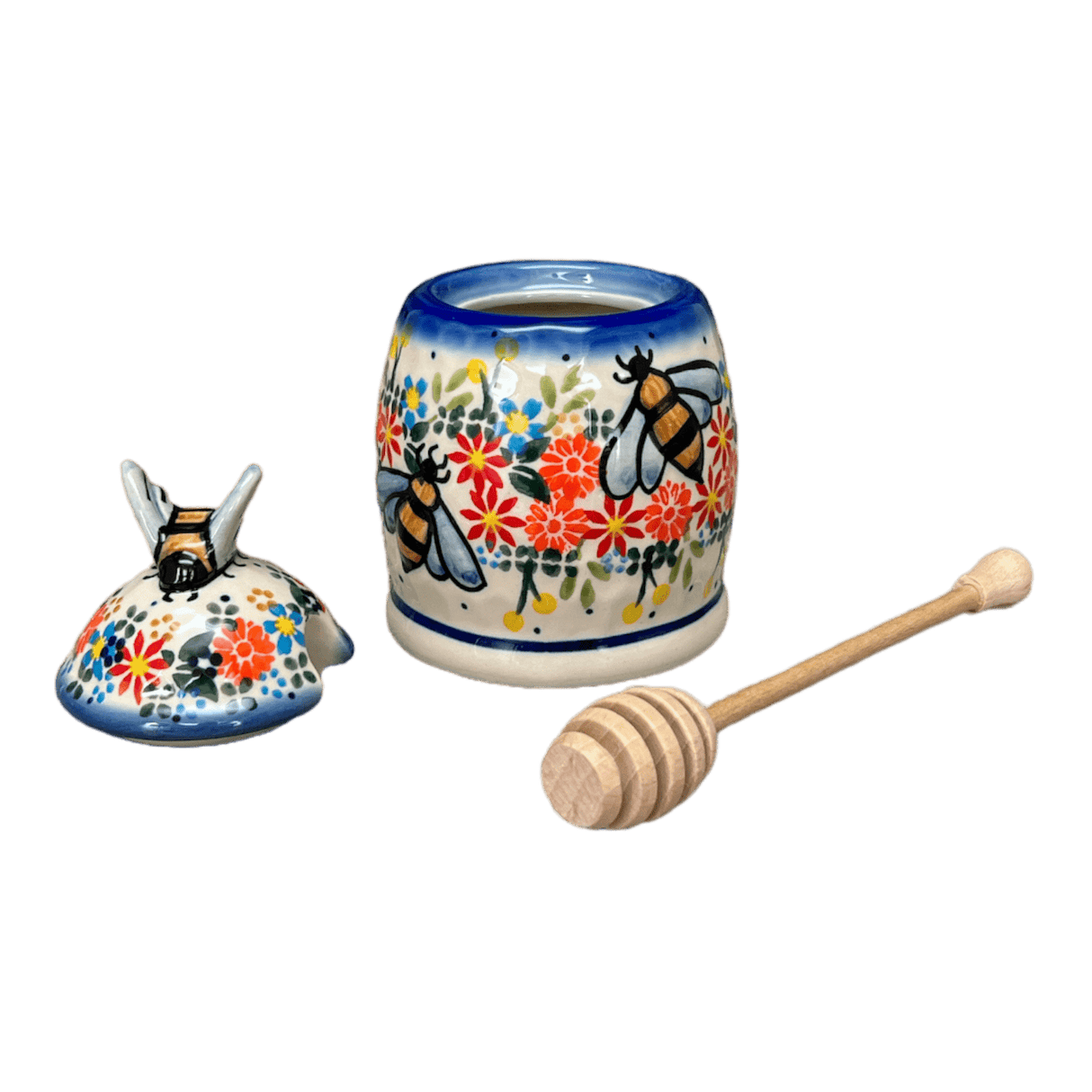 Jar, Honey, 5" in "Bright Bouquet" by Andy | NDA18-A55