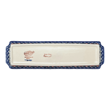 Tray, Rectangular, 16" x 4.5" in "Zany Zinnia" by Andy | NDA203-35