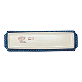 Tray, Rectangular, 16" x 4.5" in "Polish Bouquet" by Andy | NDA203-82