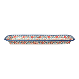 Tray, Rectangular, 16" x 4.5" in "Meadow in Bloom" by Andy | NDA203-A54