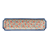 Tray, Rectangular, 16" x 4.5" in "Meadow in Bloom" by Andy | NDA203-A54