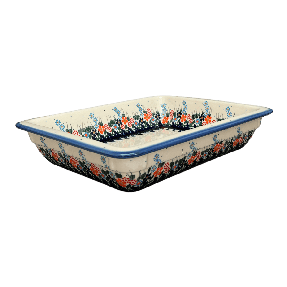 Rectangular Baking Dish, 10.25" x 12.5" in "Fall Wildflowers" by Andy | NDA264-23