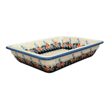 Rectangular Baking Dish, 10.25" x 12.5" in "Fall Wildflowers" by Andy | NDA264-23