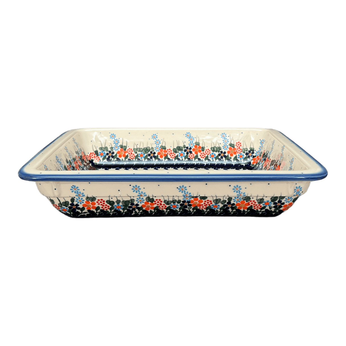 Rectangular Baking Dish, 10.25" x 12.5" in "Fall Wildflowers" by Andy | NDA264-23