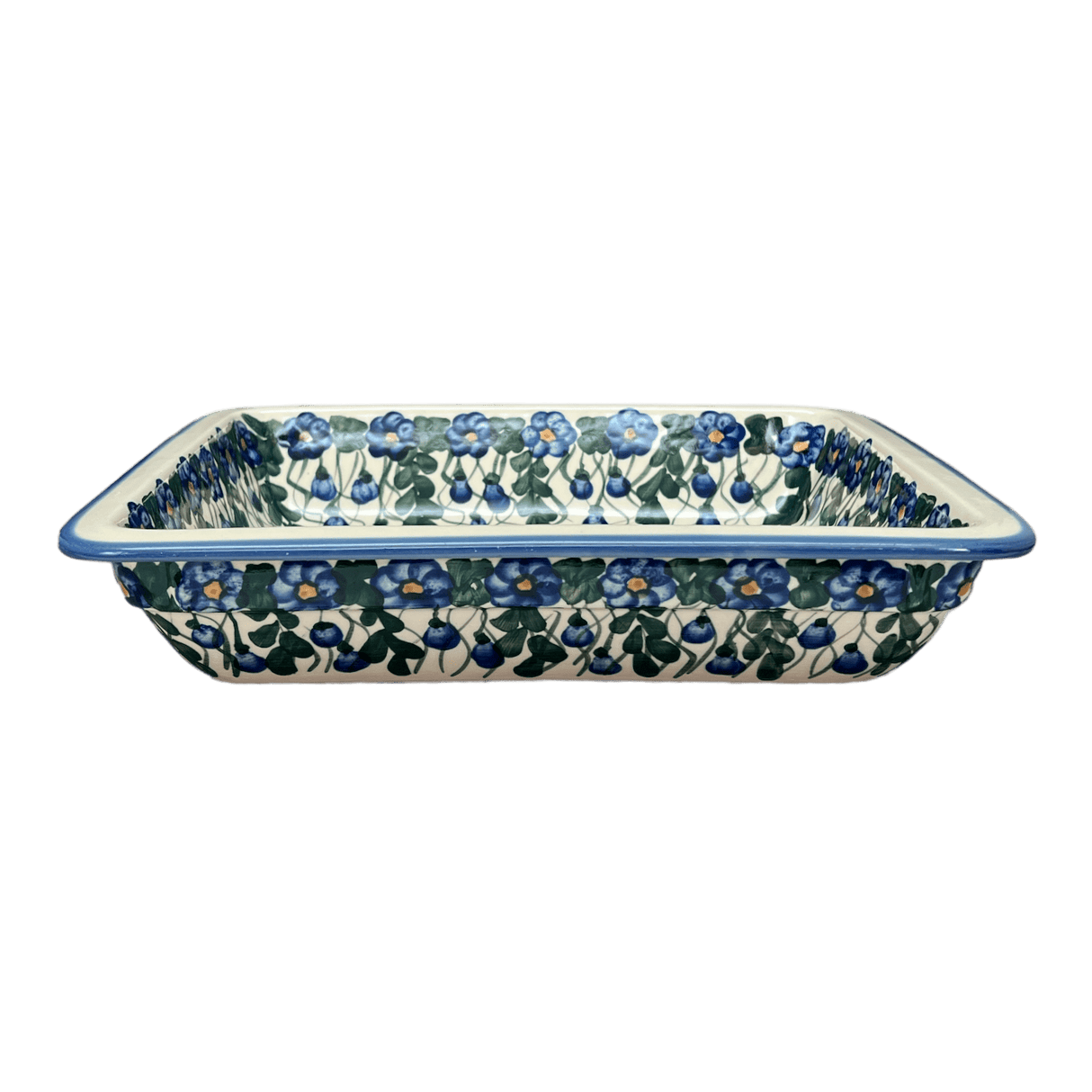 Rectangular Baking Dish, 10.25" x 12.5" in "Blue Cascade" by Andy | NDA264-A31