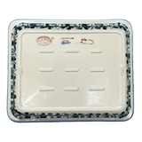 Rectangular Baking Dish, 10.25" x 12.5" in "Blue Cascade" by Andy | NDA264-A31