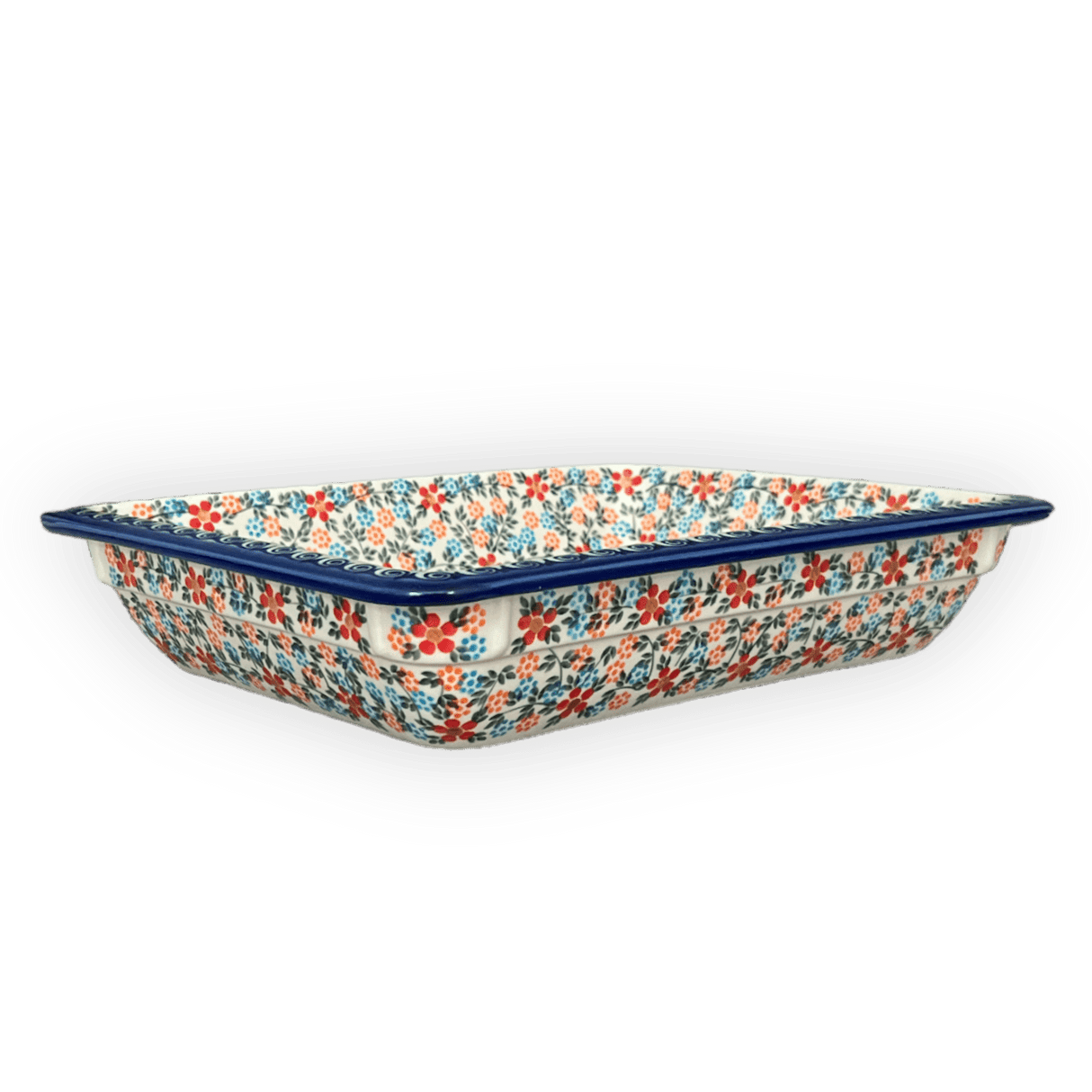 Rectangular Baking Dish, 10.25" x 12.5" in "Meadow in Bloom" by Andy | NDA264-A54