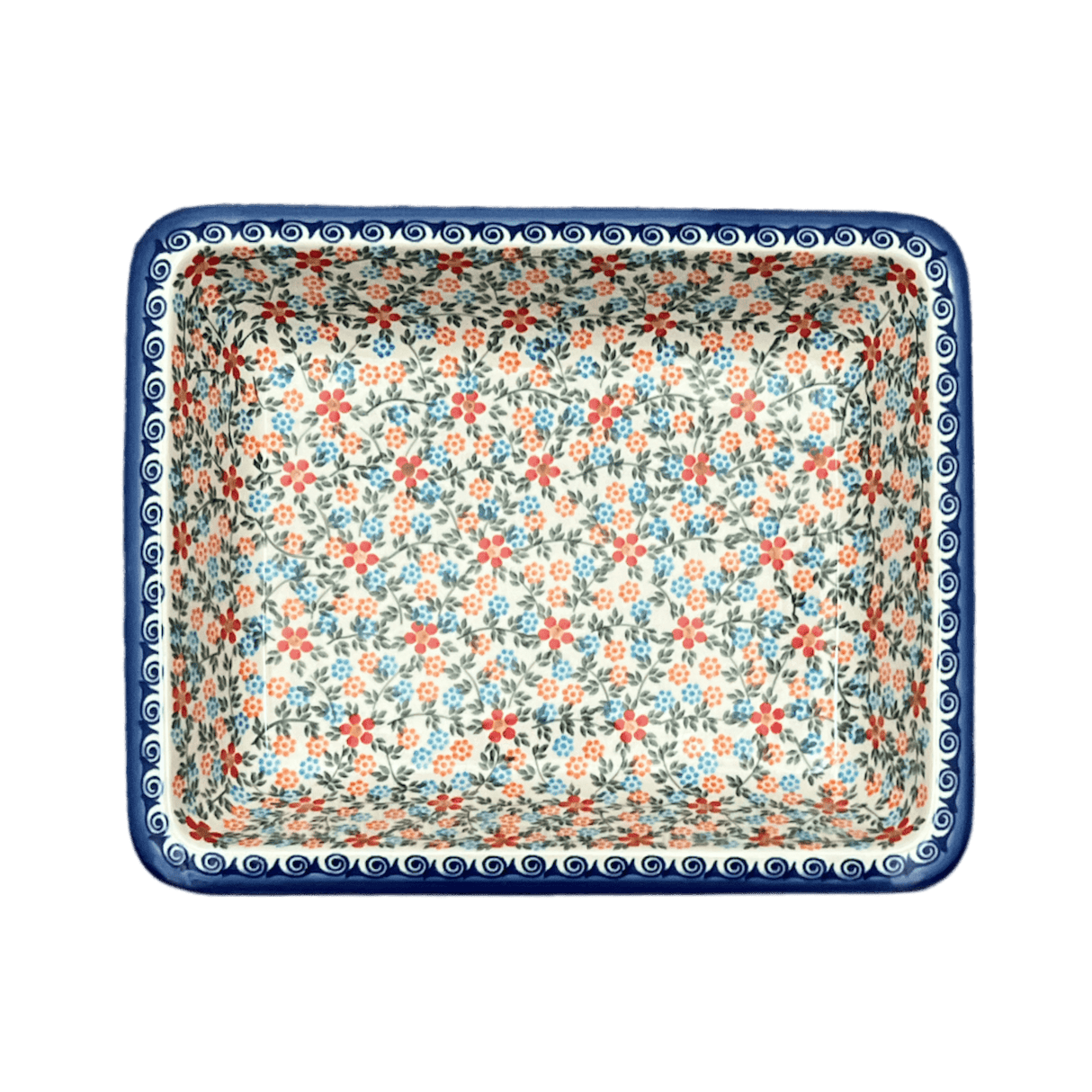 Rectangular Baking Dish, 10.25" x 12.5" in "Meadow in Bloom" by Andy | NDA264-A54