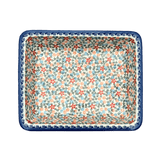 Rectangular Baking Dish, 10.25" x 12.5" in "Meadow in Bloom" by Andy | NDA264-A54