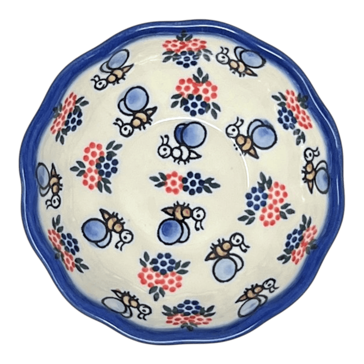 Bowl, Round, Blossom, 5" in "Bee's Knees" by Andy | NDA268-A2