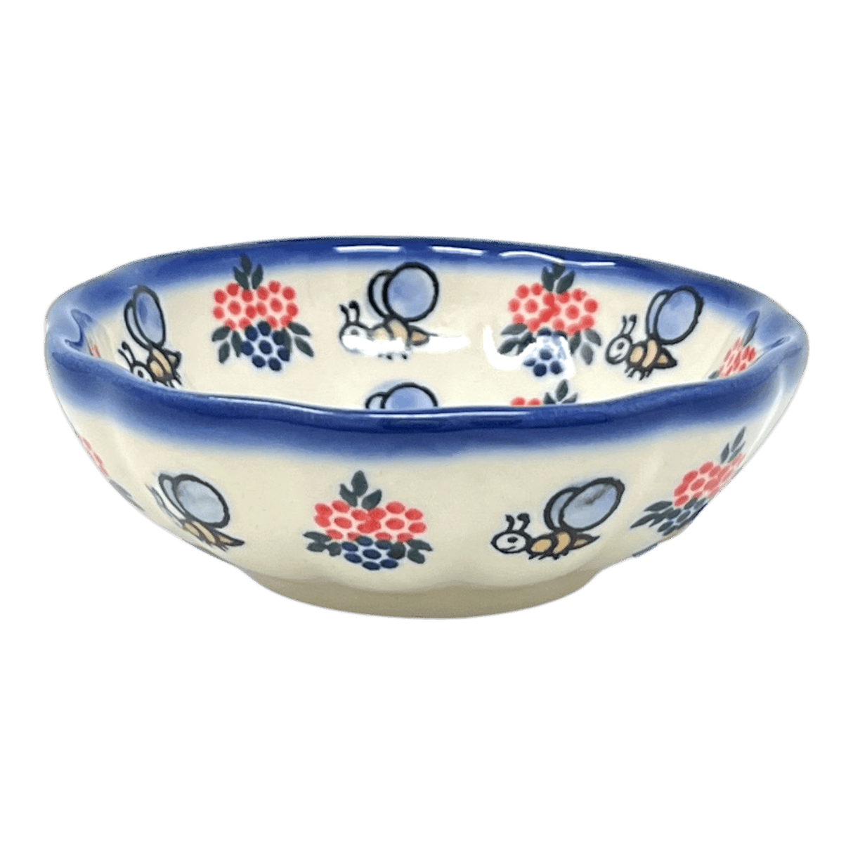 Bowl, Round, Blossom, 5" in "Bee's Knees" by Andy | NDA268-A2