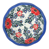 Bowl, Round, Blossom, 5" in "Red Floral Vine" by Andy | NDA268-A56