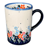 Mug, Slim, 8 oz in "Fall Wildflowers" by Andy | NDA350-23