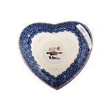 Bowl, Heart-Shaped 6.5" x 7" in "Daisy Waves" by Andy | NDA367-3