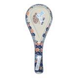 Spoon Rest, Large, 10.5" in "Zany Zinnia" by Andy | NDA473-35