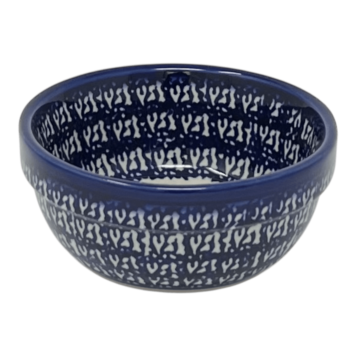 Bowl, Round, 4.25" in "Andy Orange Daisy" by Andy | NDA84-11A