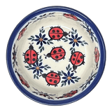 Bowl, Round, 4.25" in "Lovely Ladybugs" by Andy | NDA84-18