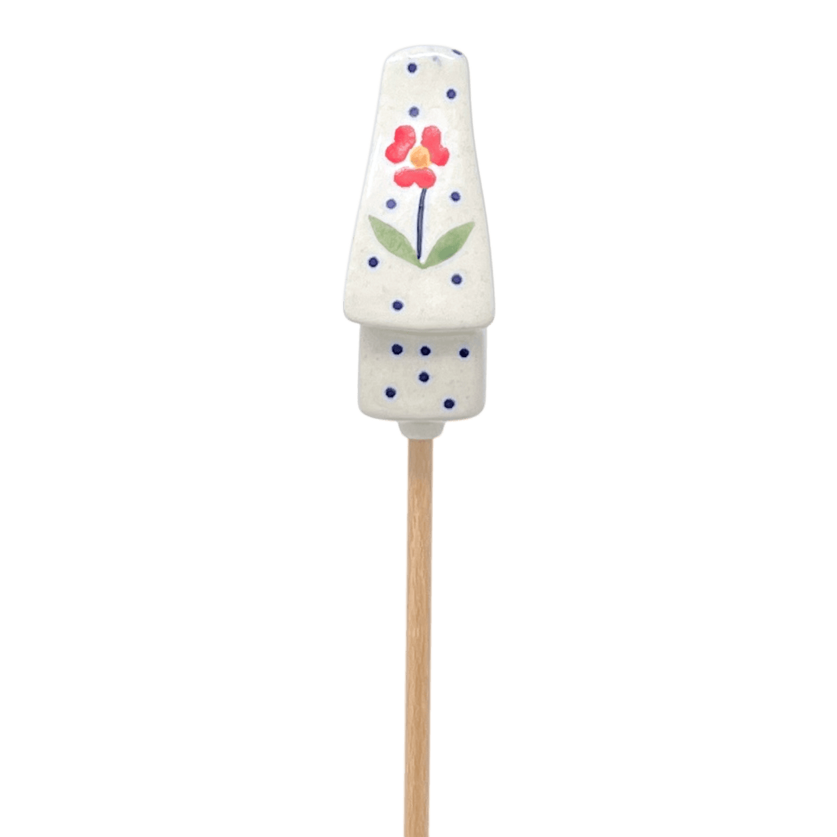 Ornament, Plant Stake, House, 2" in "Simply Beautiful" by Manufaktura | O066T-AC61