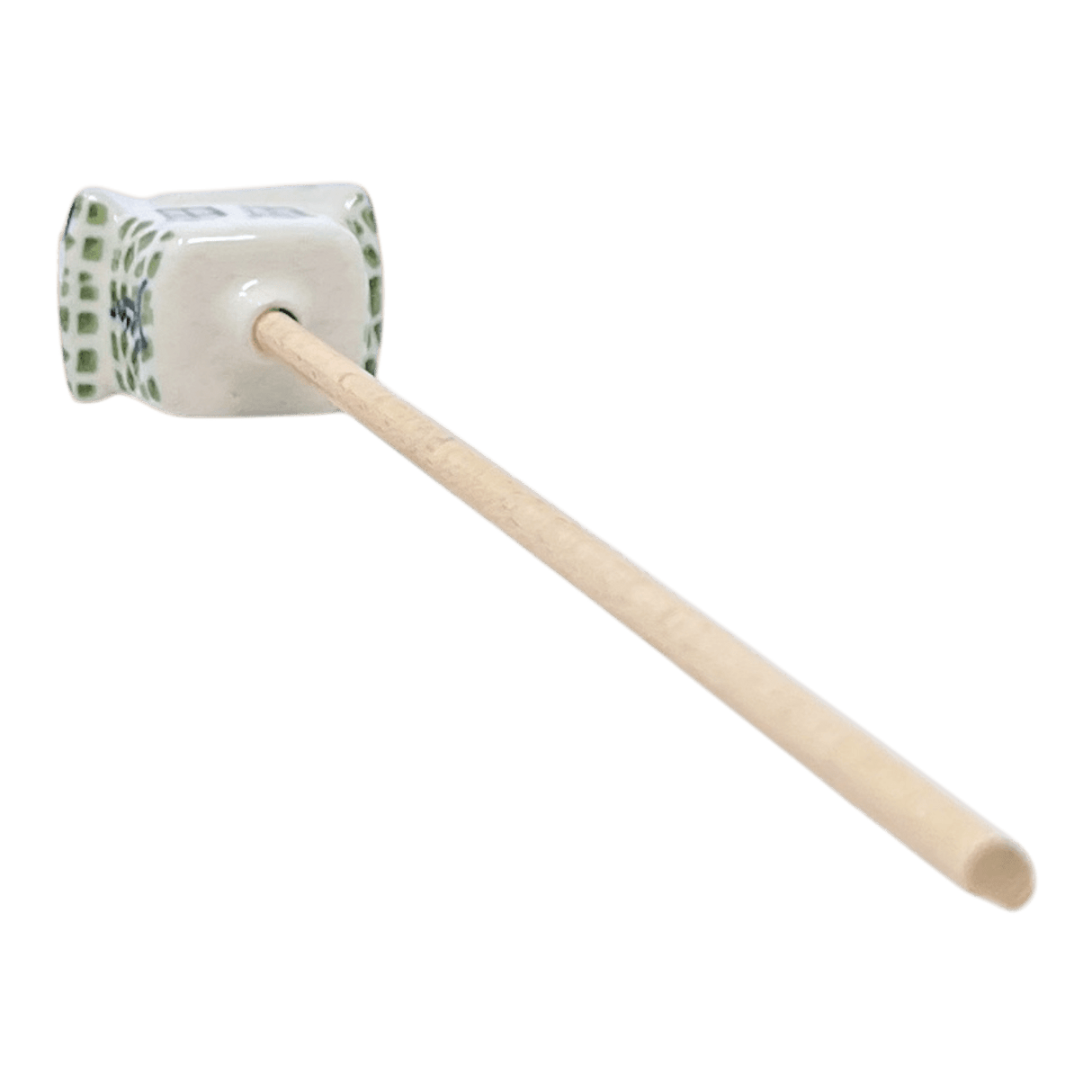 Ornament, Plant Stake, House, 2" in "Riverbank" by Manufaktura | O066T-MC15