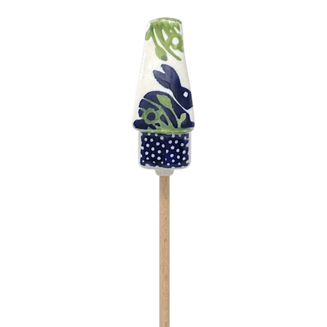 Ornament, Plant Stake, House, 2" in "Bunny Love" by Manufaktura | O066T-P324