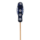 Ornament, Plant Stake, Bird, 2" in "Peacock" by Manufaktura | O067T-54