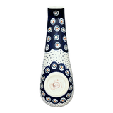 Spoon Rest, Large, 9.25" in "Peacock Dot" by Manufaktura | P007U-54K