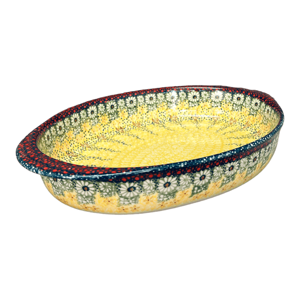 Baker, Oval, Large 10.25" x 15.5" in "Sunshine Grotto" by Manufaktura | P102S-WK52