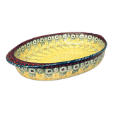 Baker, Oval, Large 10.25" x 15.5" in "Sunshine Grotto" by Manufaktura | P102S-WK52
