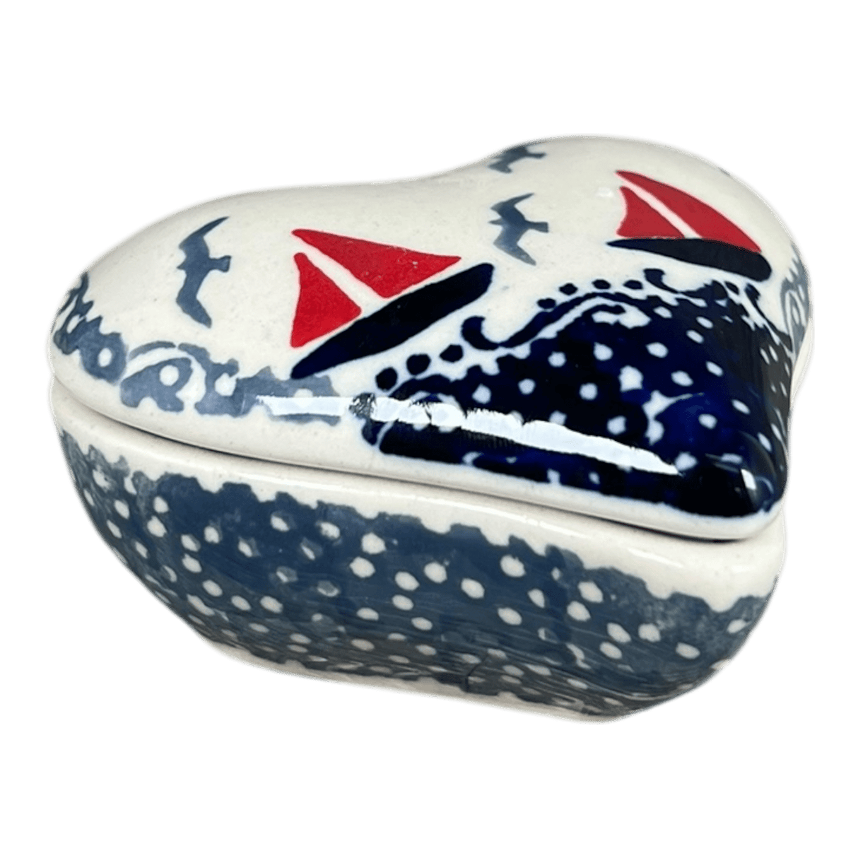 Heart Box, 3" in "Smooth Seas" by Manufaktura | P013T-DPML