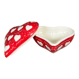 Heart Box, 3" in "Torrent of Hearts Red" by Manufaktura | P013T-SEMC