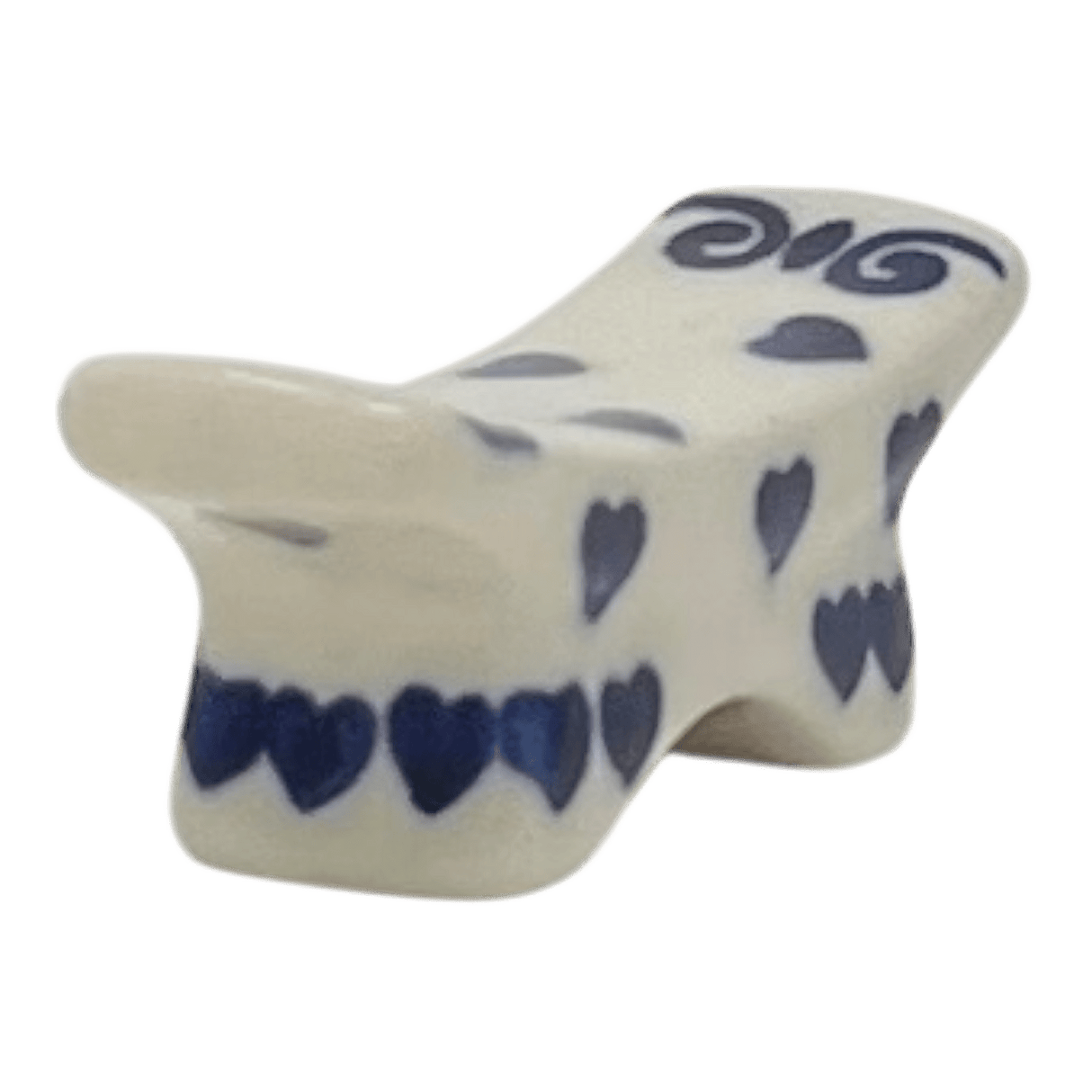 Chopstick Rest, 2" x 0.5" in "Heartfelt Blue" by Manufaktura | P021T-PS02