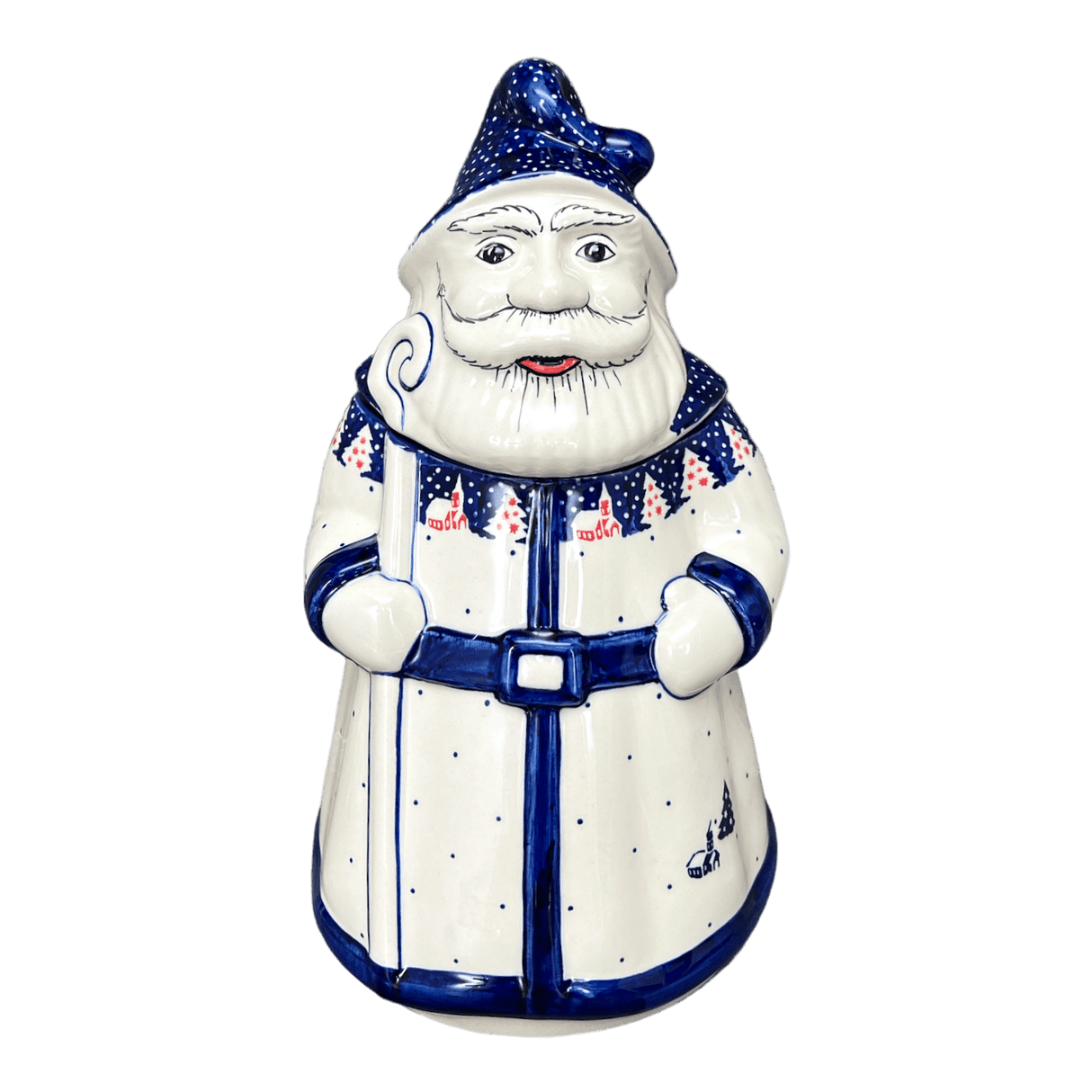 Cookie Jar, Santa, 12" in "Christmas Chapel" by Manufaktura | P060T-CHDK