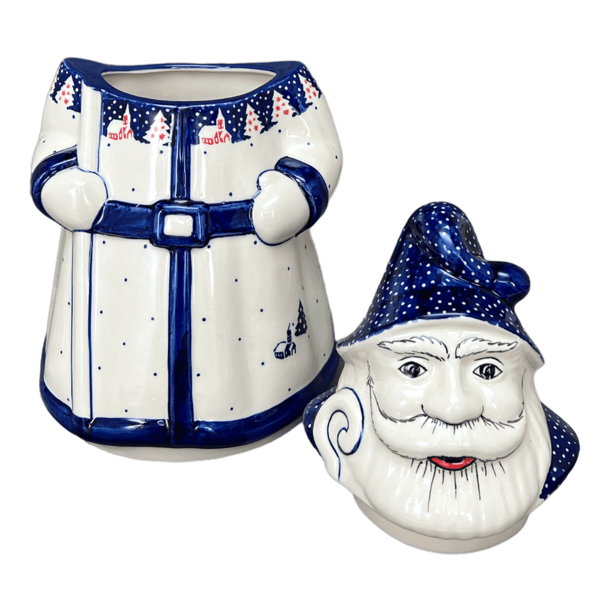 Cookie Jar, Santa, 12" in "Christmas Chapel" by Manufaktura | P060T-CHDK