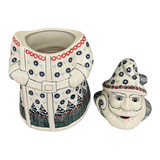 Cookie Jar, Santa, 12" in "Snow Pines Red" by Manufaktura | P060T-WU22