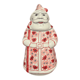Cookie Jar, Santa, 12" in "Scarlet Daisy" by Manufaktura | P060U-AS73