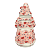 Cookie Jar, Santa, 12" in "Scarlet Daisy" by Manufaktura | P060U-AS73