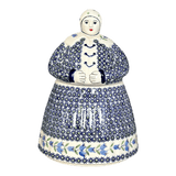 Cookie Jar, Lady, 10.5" Manufaktura (P072) in "Lily of the Valley" by Manufaktura | P072T-ASD