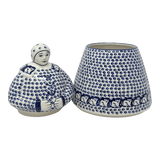 Cookie Jar, Lady, 10.5" Manufaktura (P072) in "Kitty Cat Path" by Manufaktura | P072T-KOT6