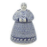 Cookie Jar, Lady, 10.5" Manufaktura (P072) in "Kitty Cat Path" by Manufaktura | P072T-KOT6