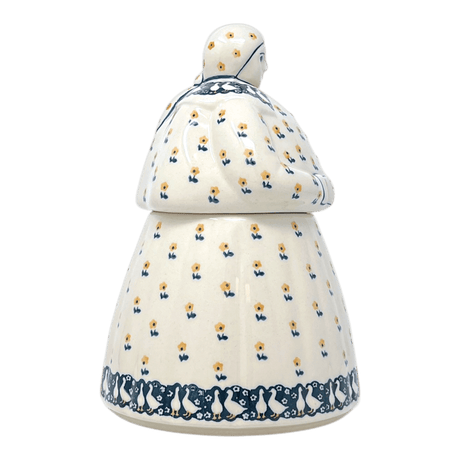 Cookie Jar, Lady, 10.5" Manufaktura (P072) in "Lucky Duck" by Manufaktura | P072T-P322