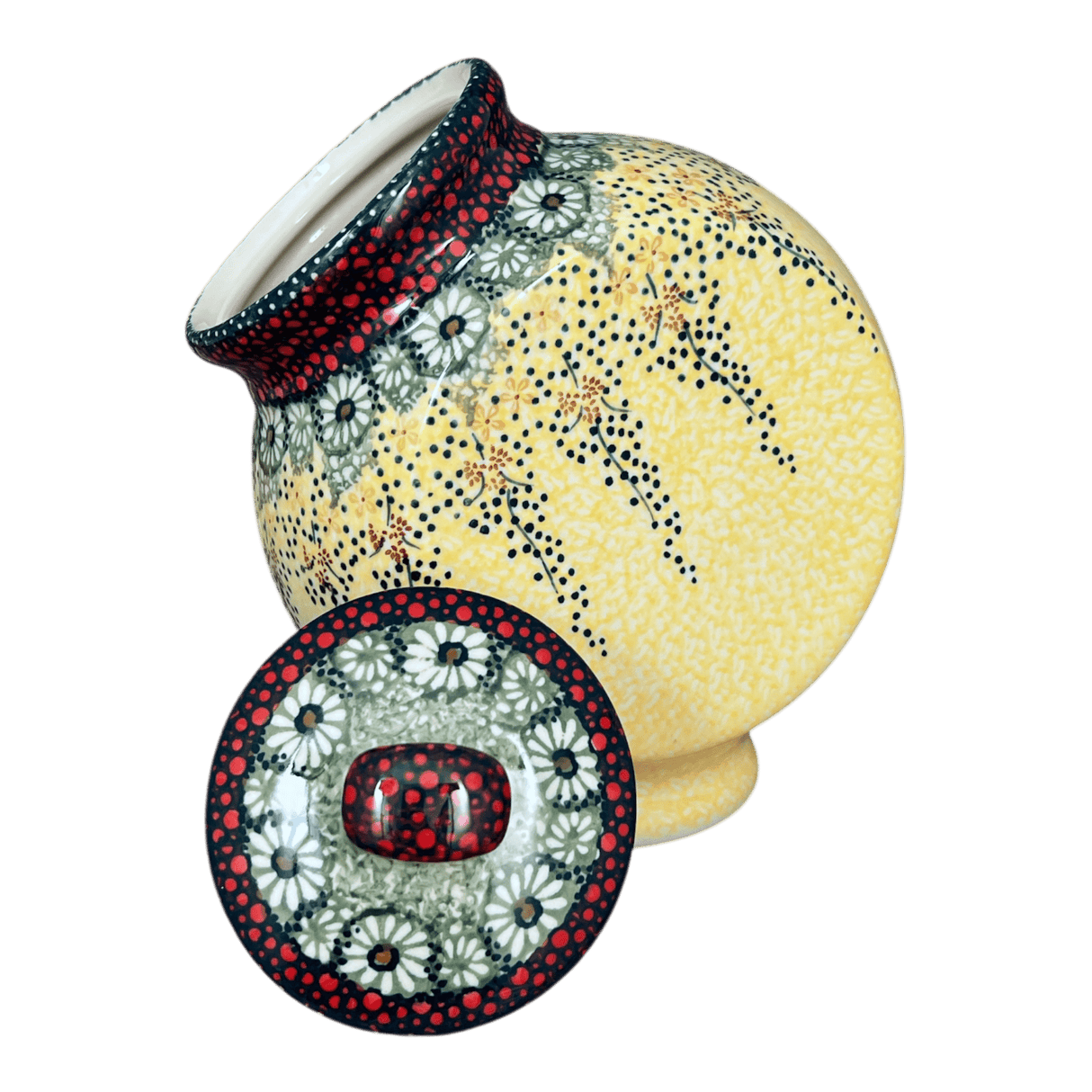 Candy/Cookie Jar, Round, 8.5" in "Sunshine Grotto" by Manufaktura | P076S-WK52