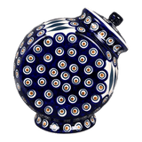 Candy/Cookie Jar, Round, 8.5" in "Peacock" by Manufaktura | P076T-54