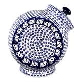 Candy/Cookie Jar, Round, 8.5" in "Kitty Cat Path" by Manufaktura | P076T-KOT6