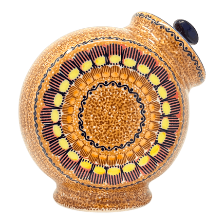 Candy/Cookie Jar, Round, 8.5" in "Desert Sunrise" by Manufaktura | P076U-KLJ