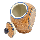 Candy/Cookie Jar, Round, 8.5" in "Desert Sunrise" by Manufaktura | P076U-KLJ