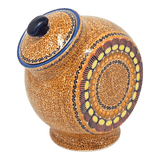 Candy/Cookie Jar, Round, 8.5" in "Desert Sunrise" by Manufaktura | P076U-KLJ