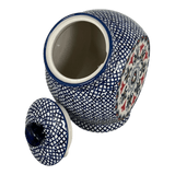 Candy/Cookie Jar, Round, 8.5" in "Scandinavian Scarlet" by Manufaktura | P076U-P295