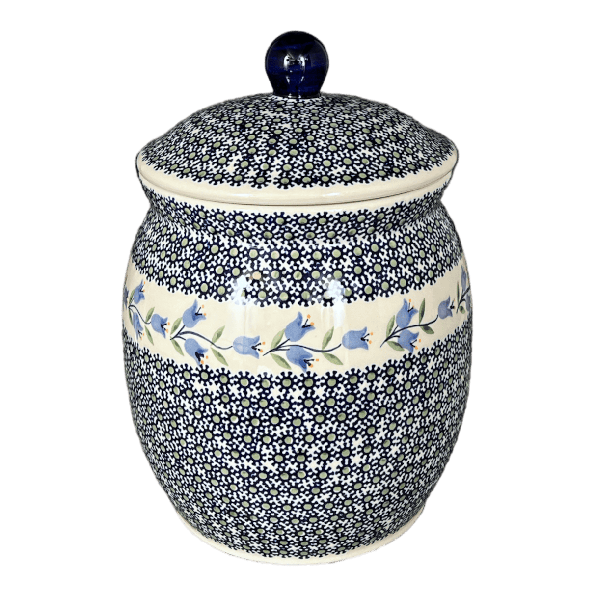 Canister, 4 Liter in "Lily of the Valley" by Manufaktura | P081T-ASD
